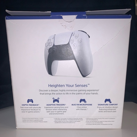 Brand new PS5 controller, never used, slightly blemished box. - Picture 2 of 5